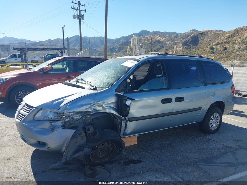 2006 Dodge Grand Caravan Se VIN: 1D4GP24R66B520086 Lot: 45449152