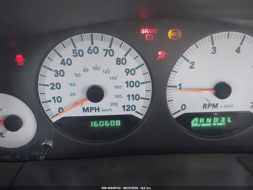 2006 Dodge Grand Caravan Se VIN: 1D4GP24R66B520086 Lot: 45449152