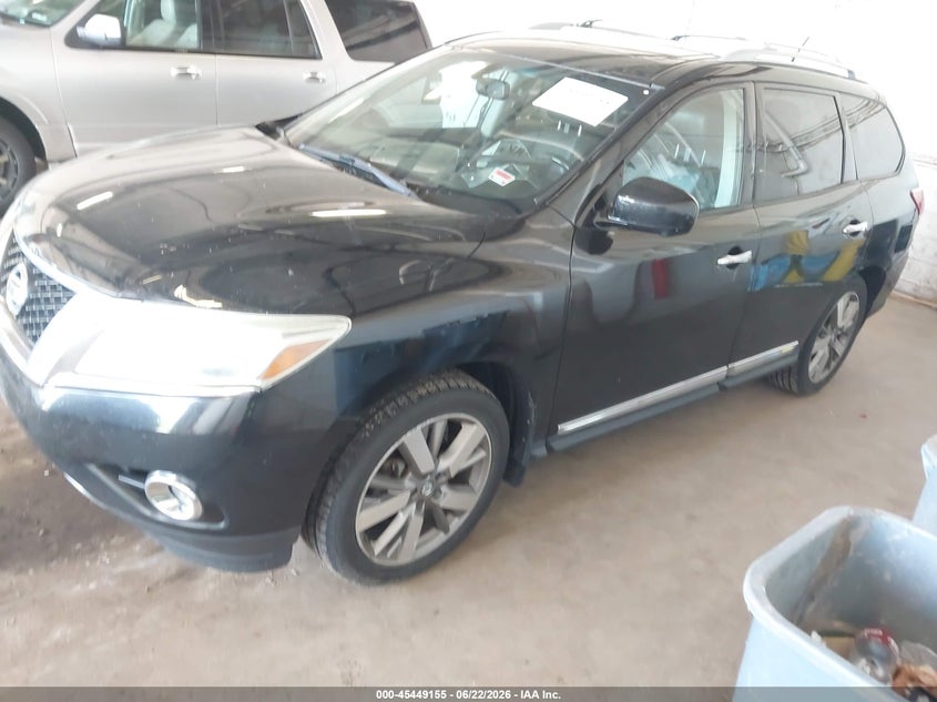 2014 Nissan Pathfinder Platinum 5N1AR2MM0EC708236 photo 1
