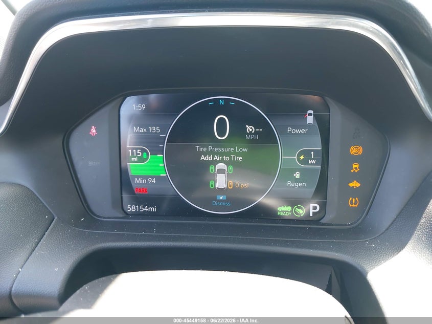 2022 Chevrolet Bolt Euv Fwd Lt VIN: 1G1FY6S01N4111703 Lot: 45449158