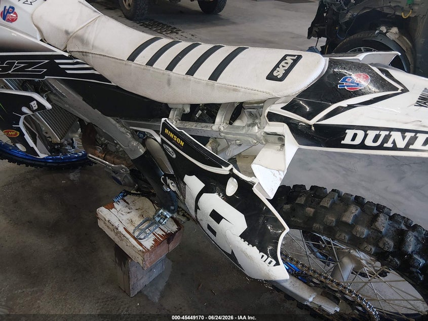 2022 Yamaha Yz250 F VIN: JYACG40C2NA025800 Lot: 45449170