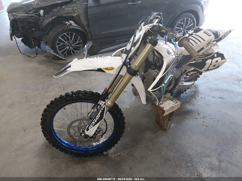 2022 YAMAHA YZ250 auction photo 2