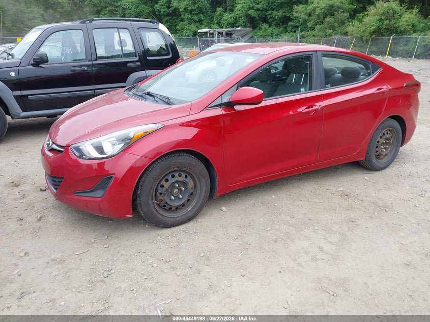 2016 Hyundai Elantra Se KMHDH4AE4GU606959 photo 1