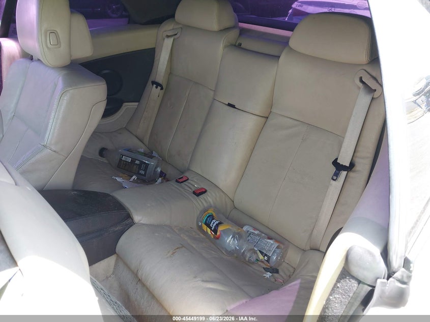 2008 BMW 650I VIN: WBAEB535X8CX61579 Lot: 45449199