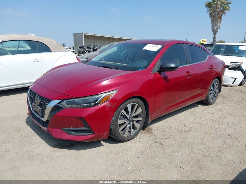 2020 NISSAN SENTRA auction photo 2
