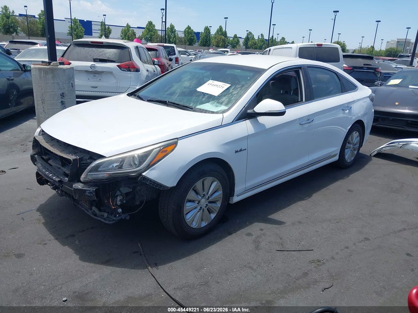 2017 Hyundai Sonata Hybrid Se KMHE24L35HA065523 photo 1