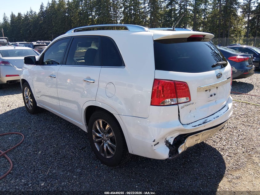 2012 KIA SORENTO SPORT UTILITY VEHICLE 3.5L V-6 DOHC, VVT, 276HP