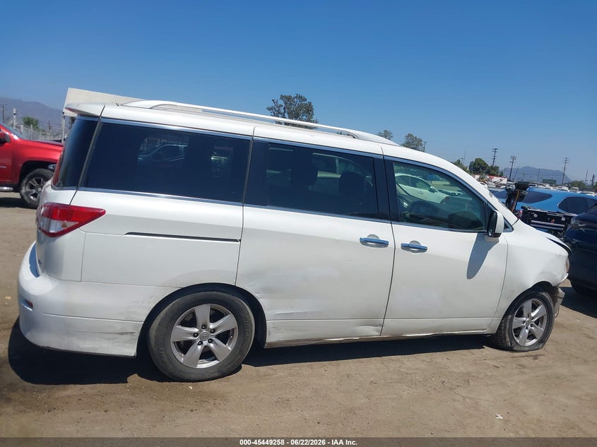2012 Nissan Quest Sv VIN: JN8AE2KP9C9050279 Lot: 45449258