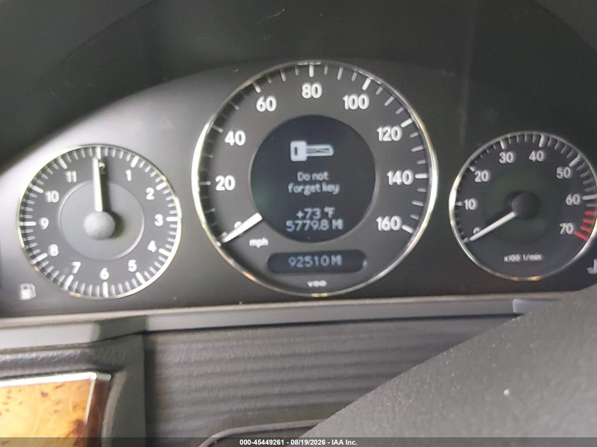 MERCEDES-BENZ E-CLASS 2006 VIN WDBUF56J86A867452