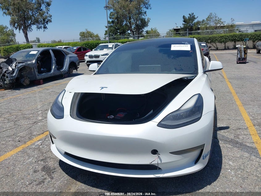2021 Tesla Model 3 Long Range VIN: 5YJ3E1EB1MF938918 Lot: 45449291
