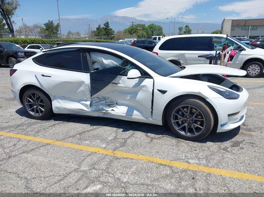 2021 Tesla Model 3 Long Range VIN: 5YJ3E1EB1MF938918 Lot: 45449291
