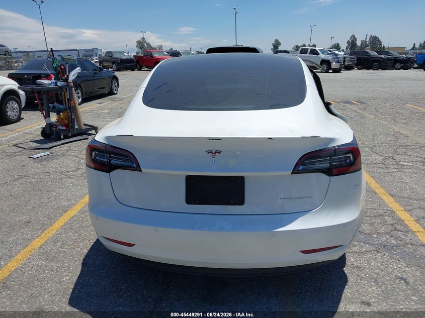2021 Tesla Model 3 Long Range VIN: 5YJ3E1EB1MF938918 Lot: 45449291
