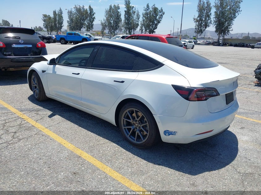 2021 TESLA MODEL 3 auction photo 3