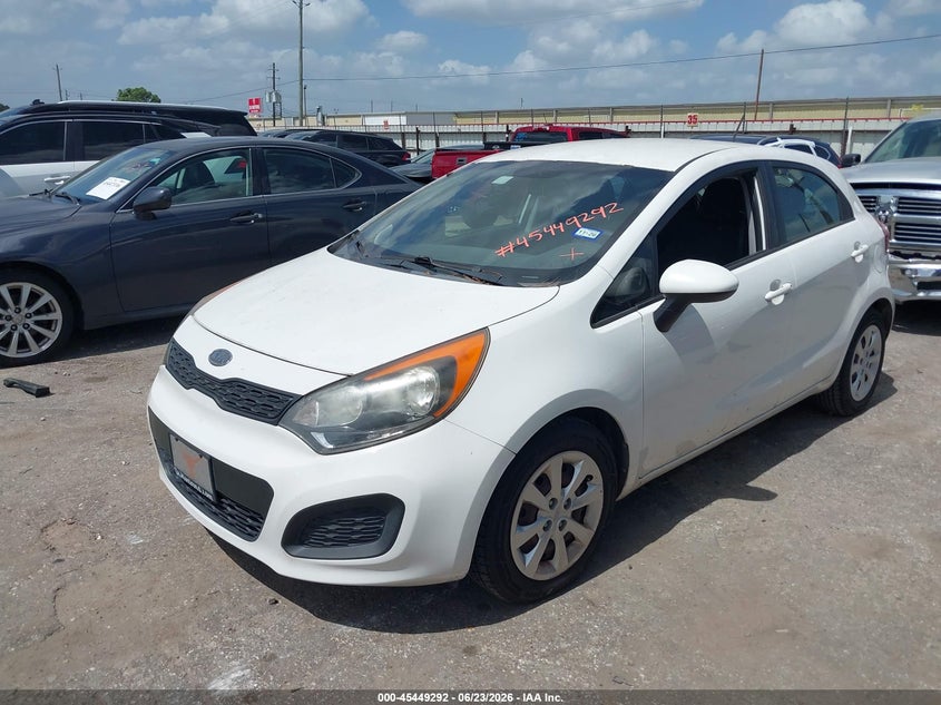Vin: knadm5a31c6014449, lot: 45947401, kia rio5 lx 20122