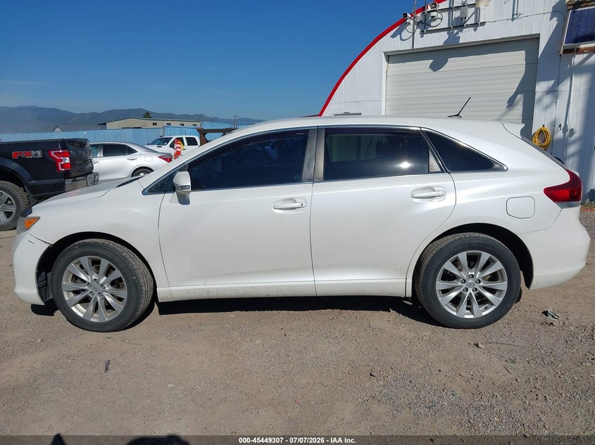 2014 Toyota Venza Le VIN: 4T3BA3BB4EU057021 Lot: 45449307