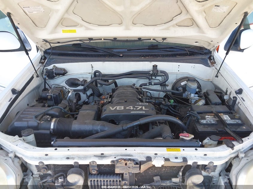 2005 Toyota Sequoia Sr5 V8 VIN: 5TDZT34A75S247345 Lot: 45449335