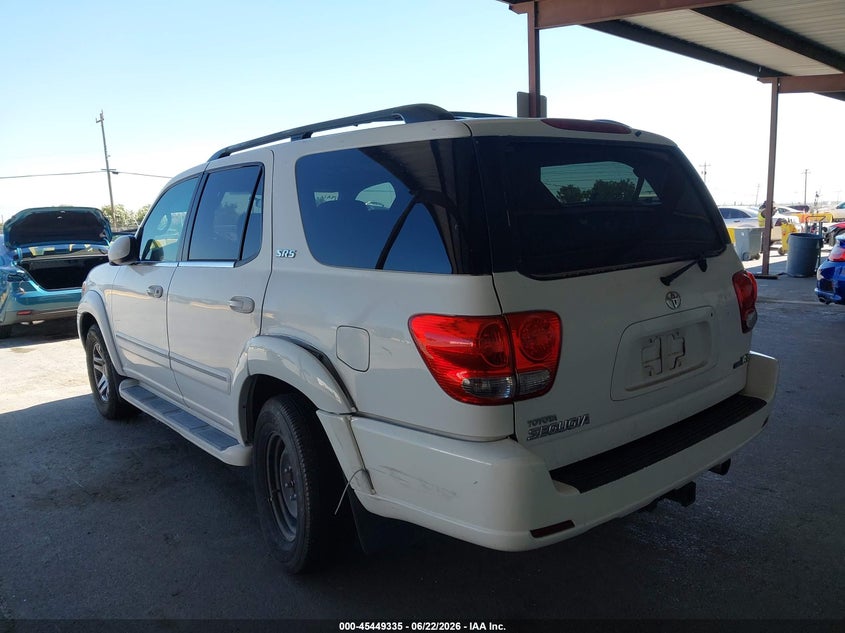 2005 Toyota Sequoia Sr5 V8 VIN: 5TDZT34A75S247345 Lot: 45449335