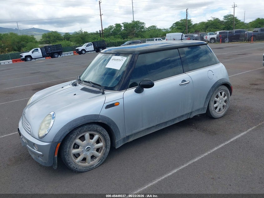 MINI COOPER 2003 VIN WMWRC33423TE15290
