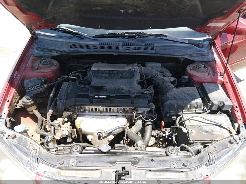 2009 Kia Spectra Ex VIN: KNAFE222395638424 Lot: 45449340