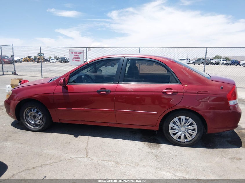 2009 Kia Spectra Ex VIN: KNAFE222395638424 Lot: 45449340