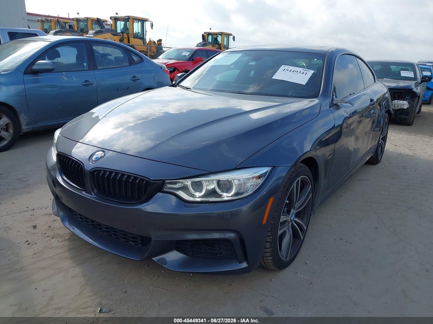 Vin: wba3r1c51gk529369, lot: 45947450, bmw 435i 20162