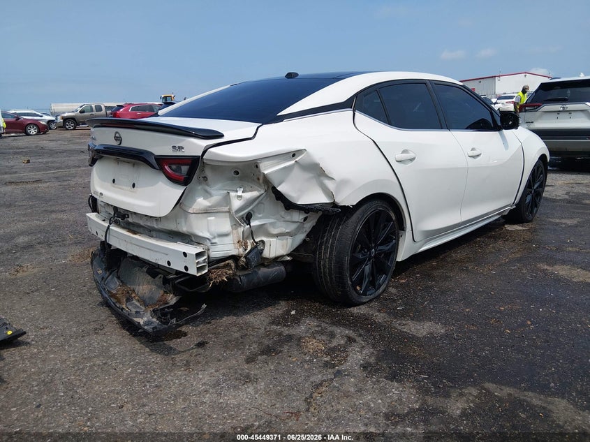 Vin: 1n4aa6ev1pc504452, lot: 45947480, nissan maxima sr xtronic cvt 20234