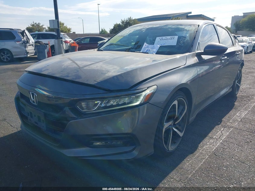 1HGCV1F31JA177241 2018 HONDA ACCORD SPORT photo 1