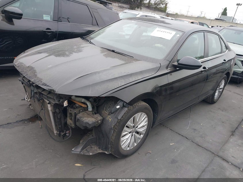 2019 Volkswagen Jetta, Front End, IAAI, VIN 3VWC57BU3KM234394 — photo 2