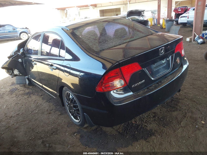 2008 HONDA CIVIC VIN 1HGFA16508L056564 nuotrauka 3