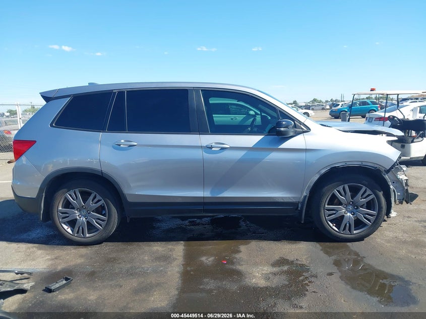 2019 Honda Passport Ex-L VIN: 5FNYF7H55KB010599 Lot: 45449514