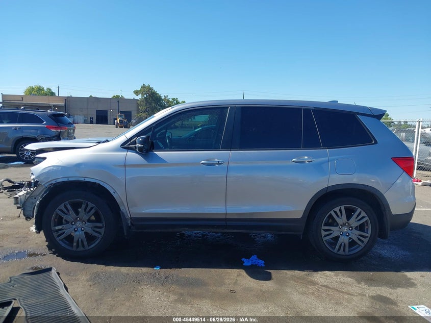 2019 Honda Passport Ex-L VIN: 5FNYF7H55KB010599 Lot: 45449514