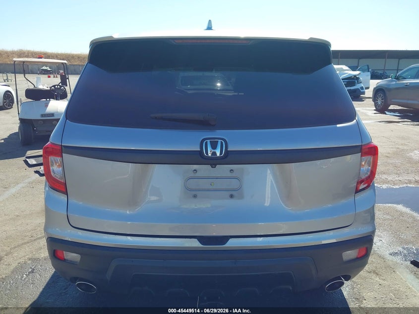 2019 Honda Passport Ex-L VIN: 5FNYF7H55KB010599 Lot: 45449514