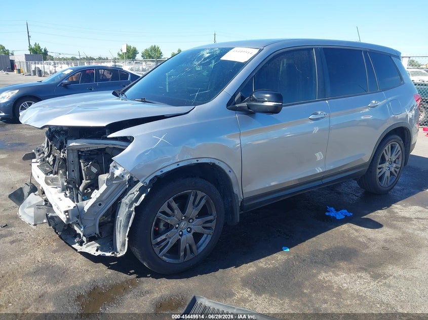 2019 Honda Passport Ex-L VIN: 5FNYF7H55KB010599 Lot: 45449514