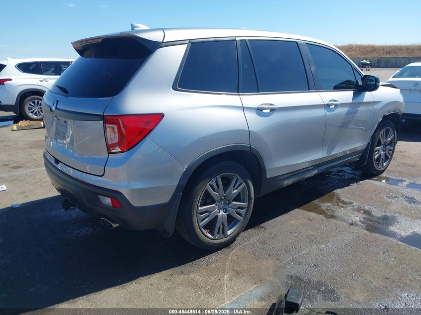 2019 Honda Passport Ex-L VIN: 5FNYF7H55KB010599 Lot: 45449514