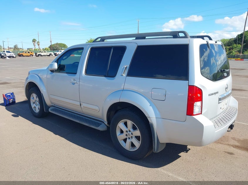 Vin: 5n1ar1nn6cc620838, lot: 45947625, nissan pathfinder sv 20123