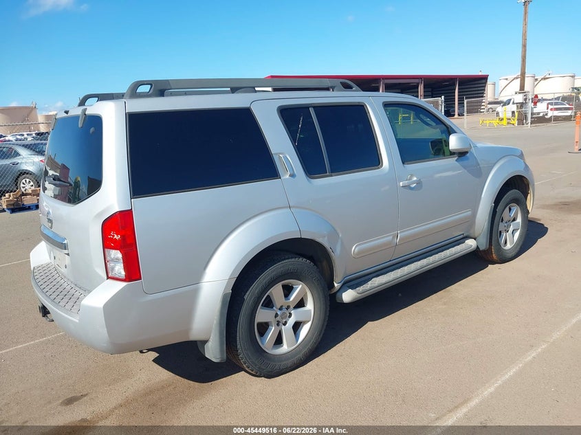Vin: 5n1ar1nn6cc620838, lot: 45947625, nissan pathfinder sv 20124