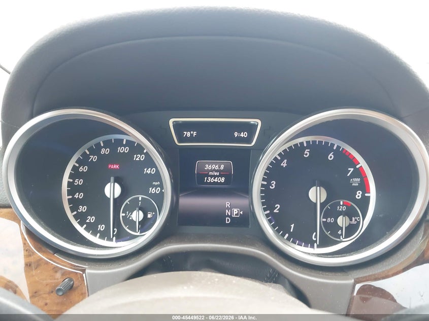2015 MERCEDES-BENZ GL 550 auction photo 7