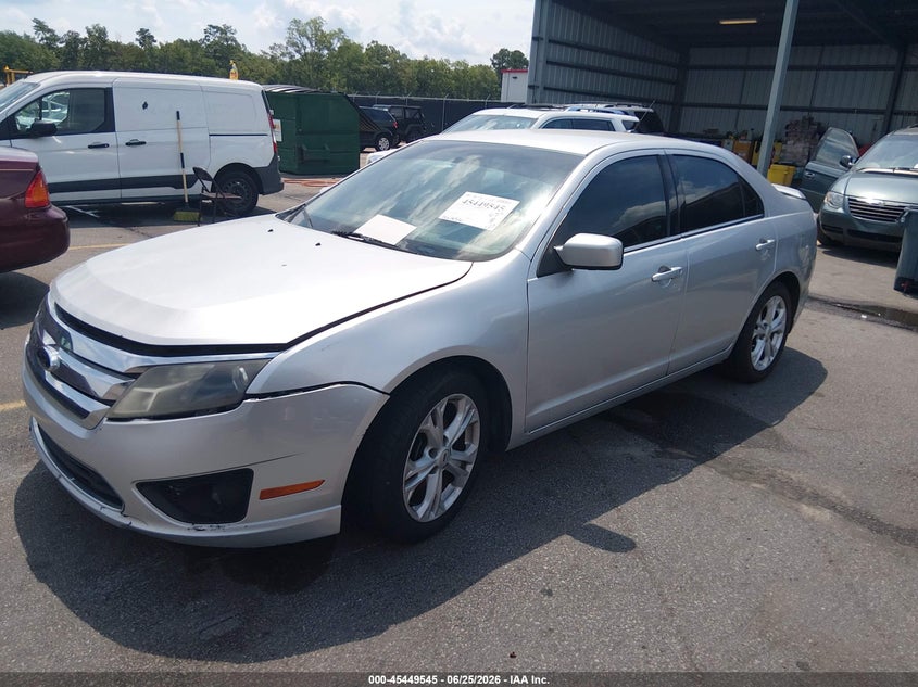Vin: 3fahp0ha3cr121367, lot: 45947654, ford fusion se 20122