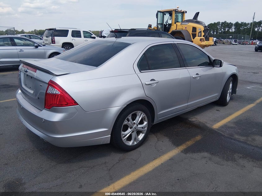 Vin: 3fahp0ha3cr121367, lot: 45947654, ford fusion se 20124