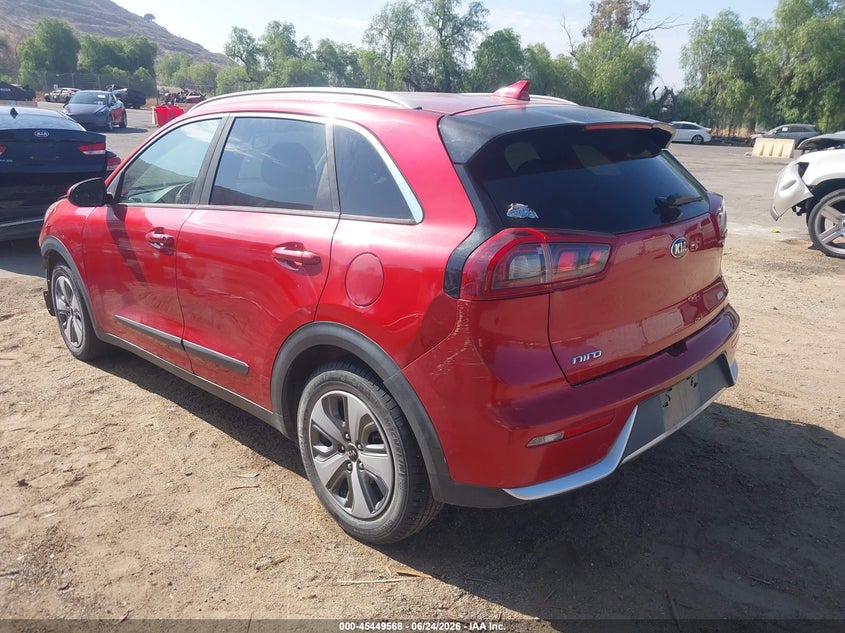 Vin: kndcb3lc6k5352603, lot: 45947677, kia niro lx 20193