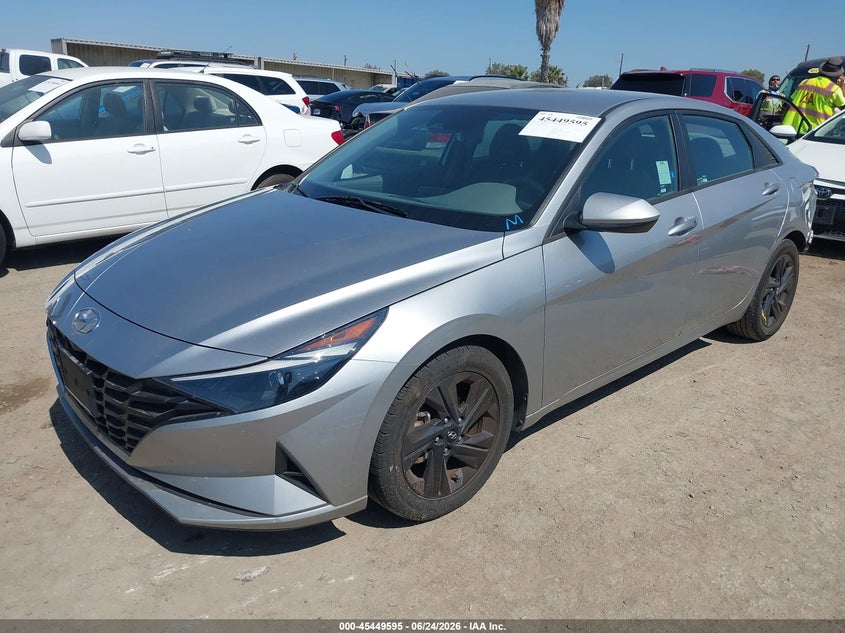 2021 Hyundai Elantra Sel 5NPLM4AG4MH004954 photo 1