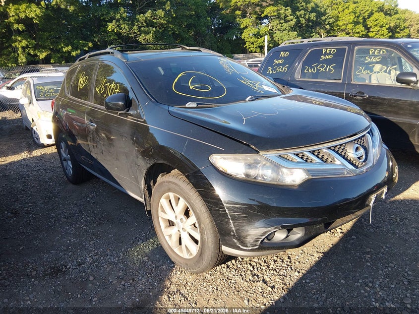 Vin: jn8az1mw4cw233318, lot: 45947826, nissan murano sl 2012 img_1