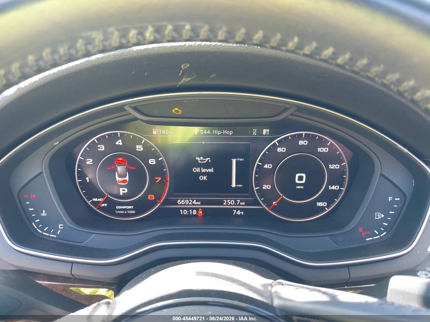2019 Audi A5 45 Premium VIN: WAUYNGF59KN001716 Lot: 45449721