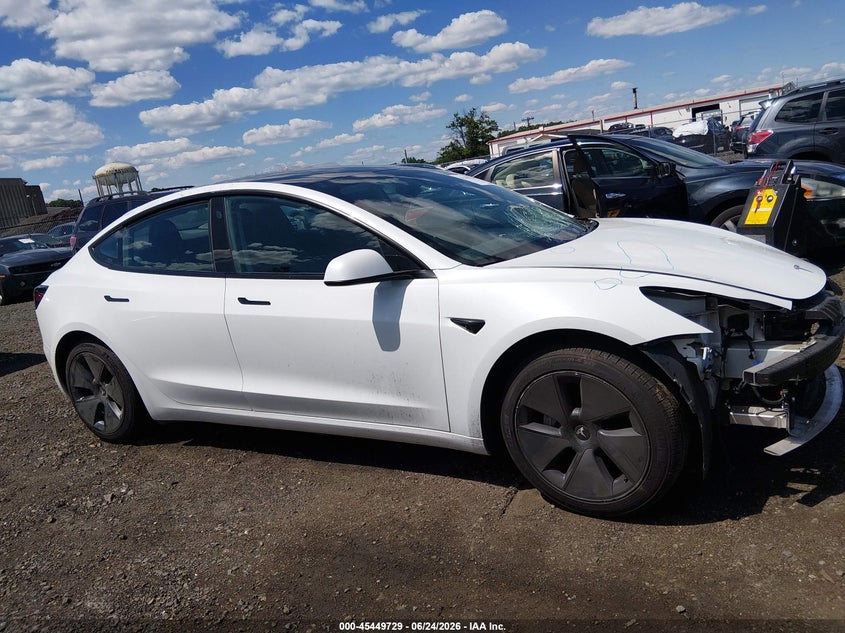 2021 Tesla Model 3 Standard Range Plus Rear-Wheel Drive VIN: 5YJ3E1EA6MF913276 Lot: 45449729