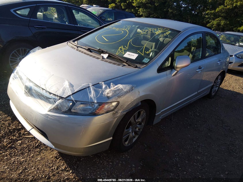 2007 Honda Civic Lx 1HGFA16507L043151 photo 1