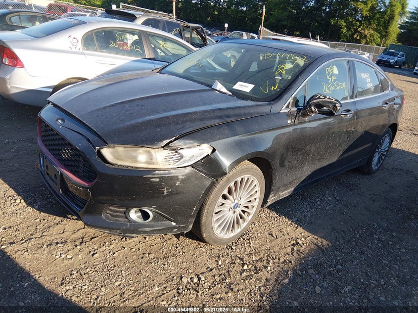 2015 Ford Fusion Titanium 3FA6P0K99FR152455 photo 1