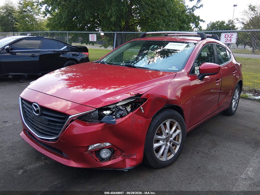 Vin: jm1bm1l70e1135962, lot: 45947920, mazda mazda3 i touring 20142