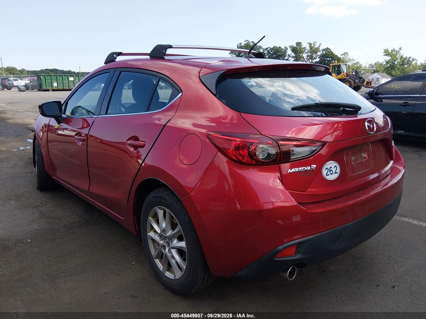 Vin: jm1bm1l70e1135962, lot: 45947920, mazda mazda3 i touring 20143