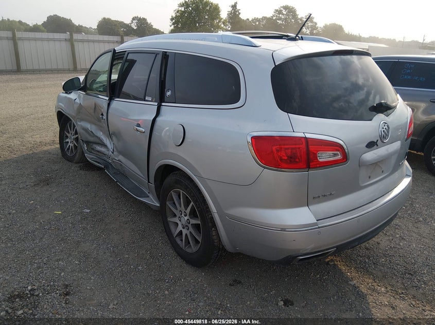 Vin: 5gakrbkd6fj195150, lot: 45947931, buick enclave leather 20153