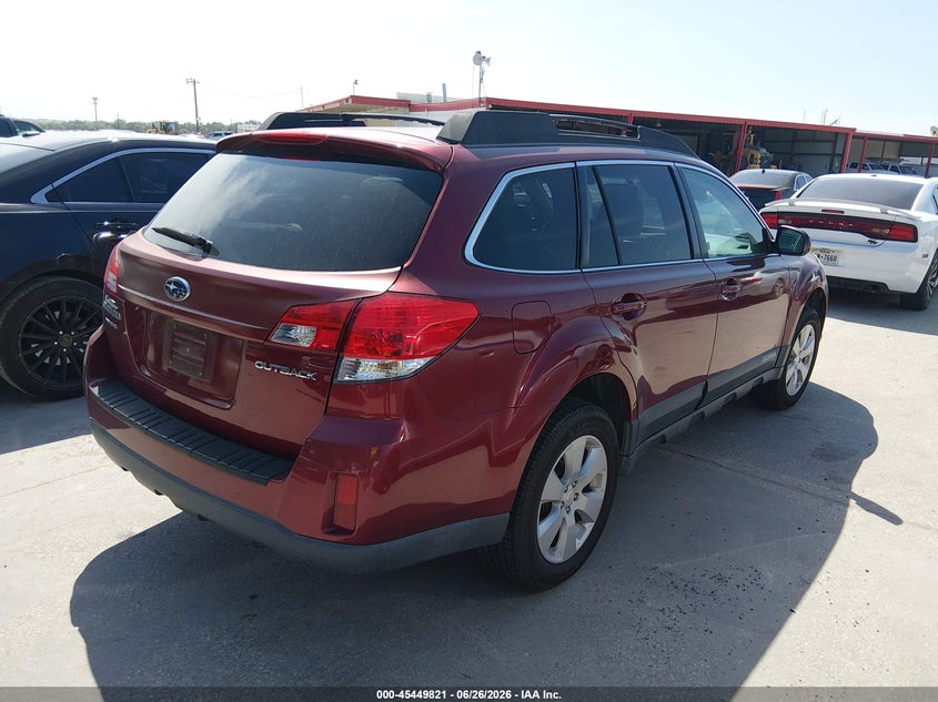 Vin: 4s4brcccxb3385439, lot: 45947934, subaru outback 2.5i premium 20114